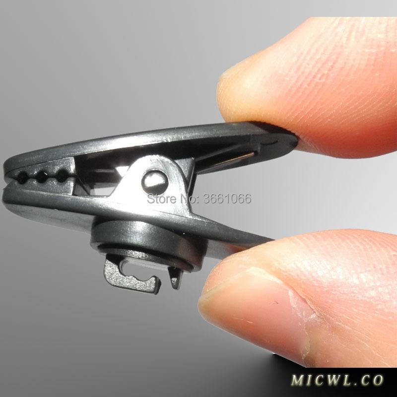 Spare Replaceable Metal clip Mic clips for Sennheiser ME2 (6-7mm) Lavalier Lapel Microphones and 10-12mm and Other JZ01TO06