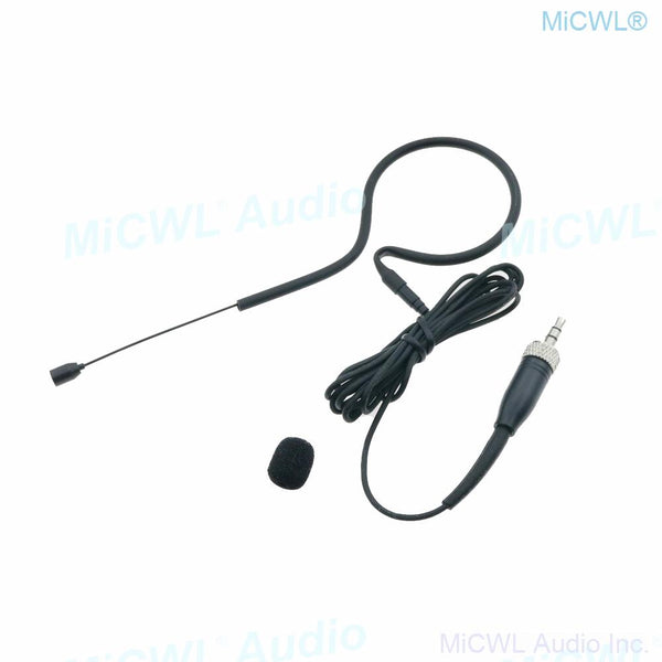 SL HeadMic 1 SB Hidden Black earset Headset Microphone For Sennheiser G2 G3 G4 G5 BeltPack 3.5mm Lock