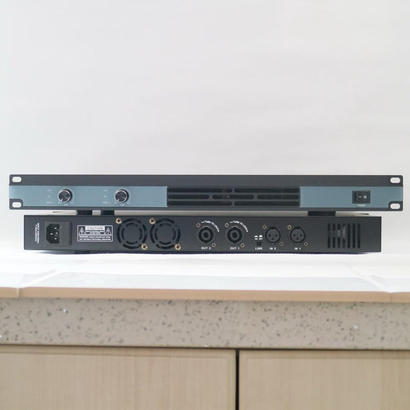 Top Quality Dual Channel Digial Power Amplifier 6000W Peak AMP 2600 Watt 1U Standard 19"Rack MiCWL D6200 - MiCWL Audio Inc