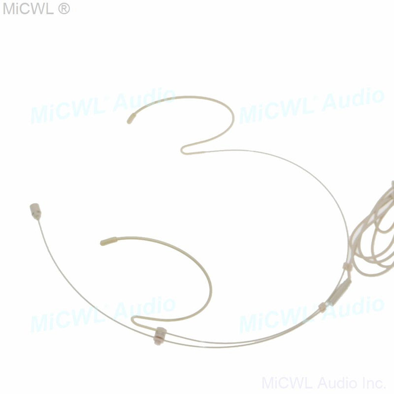 Hidden Authentic MiCWL Headset Audio Microphone For Sennheiser G2 G3 G4 G5 Wireless Mike System 3.5mm Jack Lock