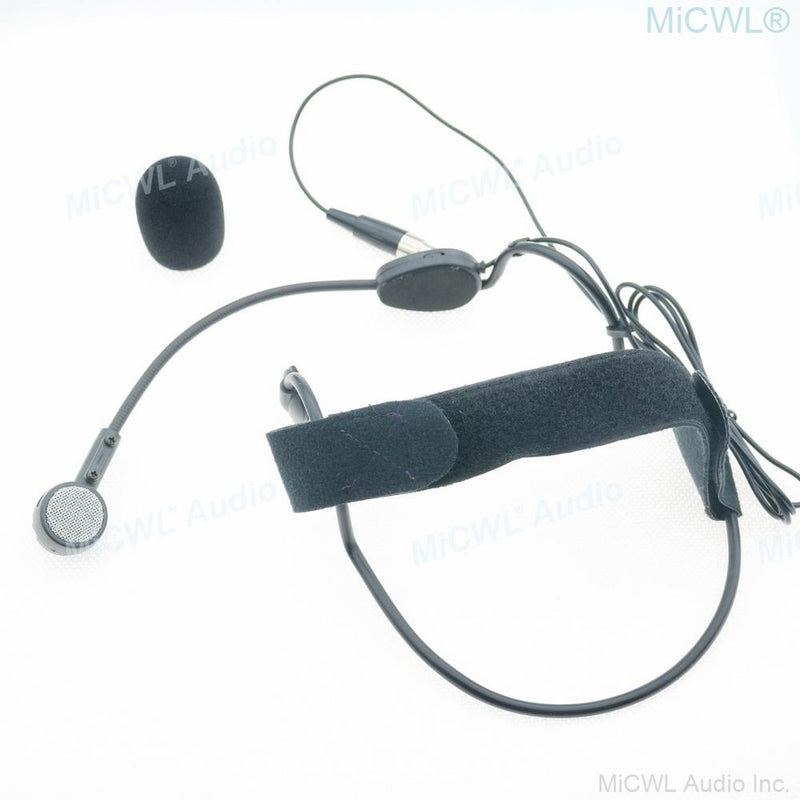 MiCWL ME3 Wireless Dynamic Microphone for Shure ULX SLX PGX UT QLX Headset Mics System mini TA4F