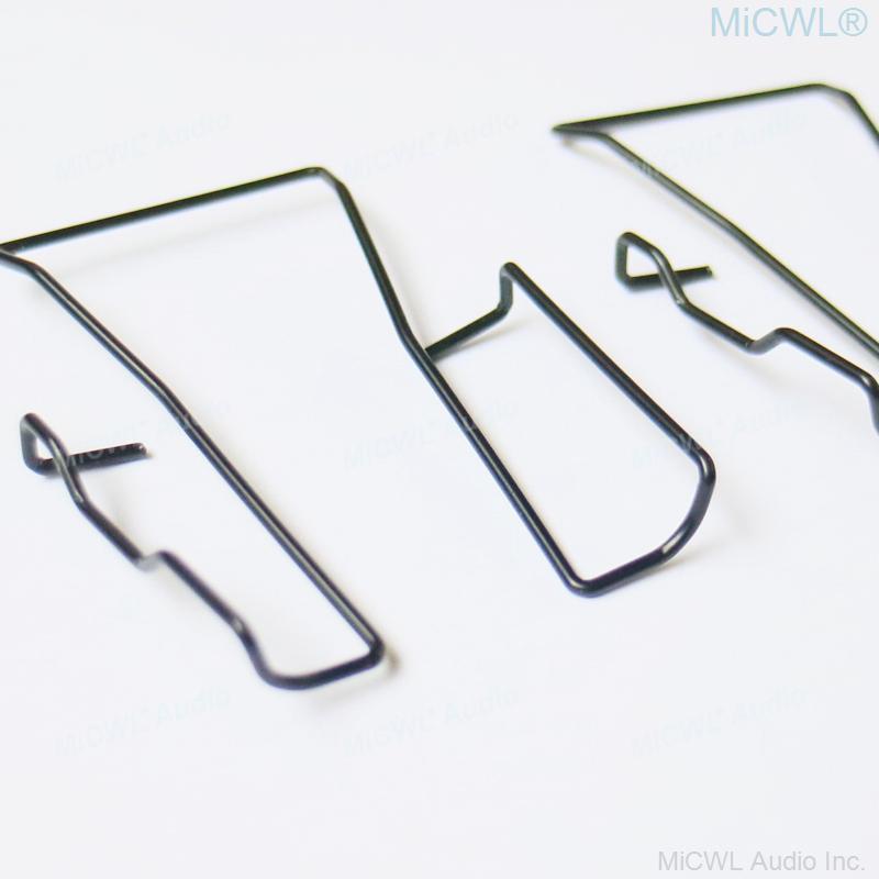 5pcs Replacement Metal Belt Clips For original Shure SLX S1 PGX PG1 S2 PG2 BeltPack Transmitter