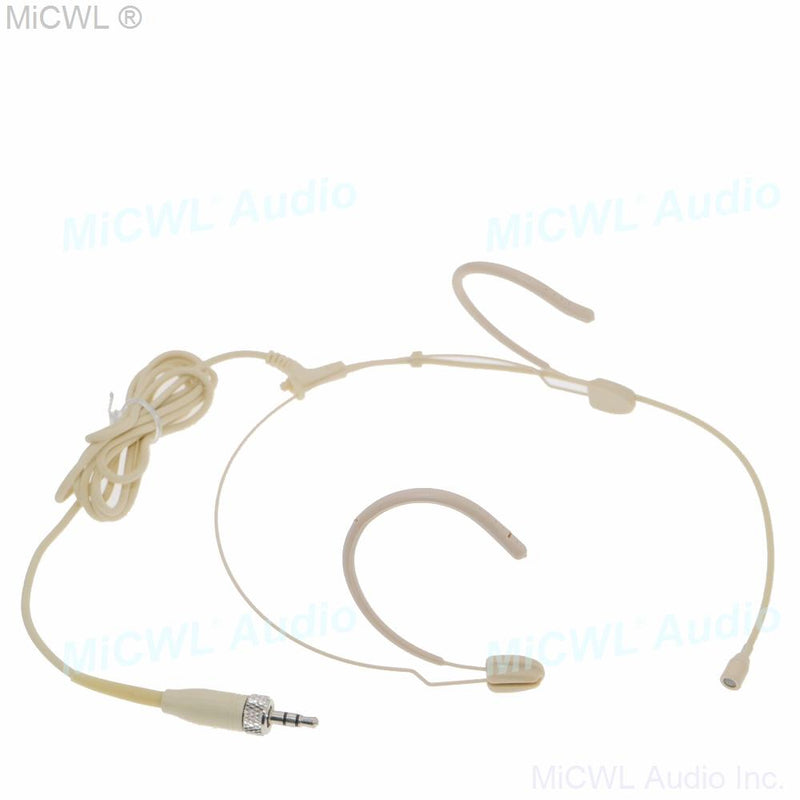 Left right Wearing Headset Microphone For Sennheiser EM100 G3 G4 G5 Wireless BeltPack Mike Audio System