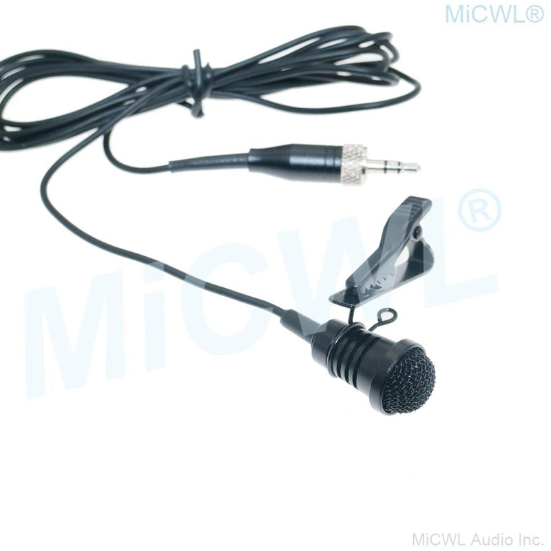 Lavalier Lapel Cardioid Audio Microphone for Sennheiser ew100 ew300 ew500 G1 G2 G3 G4 Wireless Tie Clips Mics 2m wire