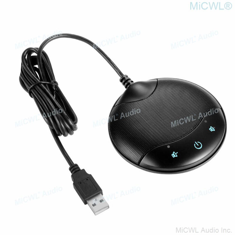 Professional USB Table Condenser Microphone Laptop PC Web Conferencing NetMeeting CISCO ZOOM Game Live Desktop Mike Mic