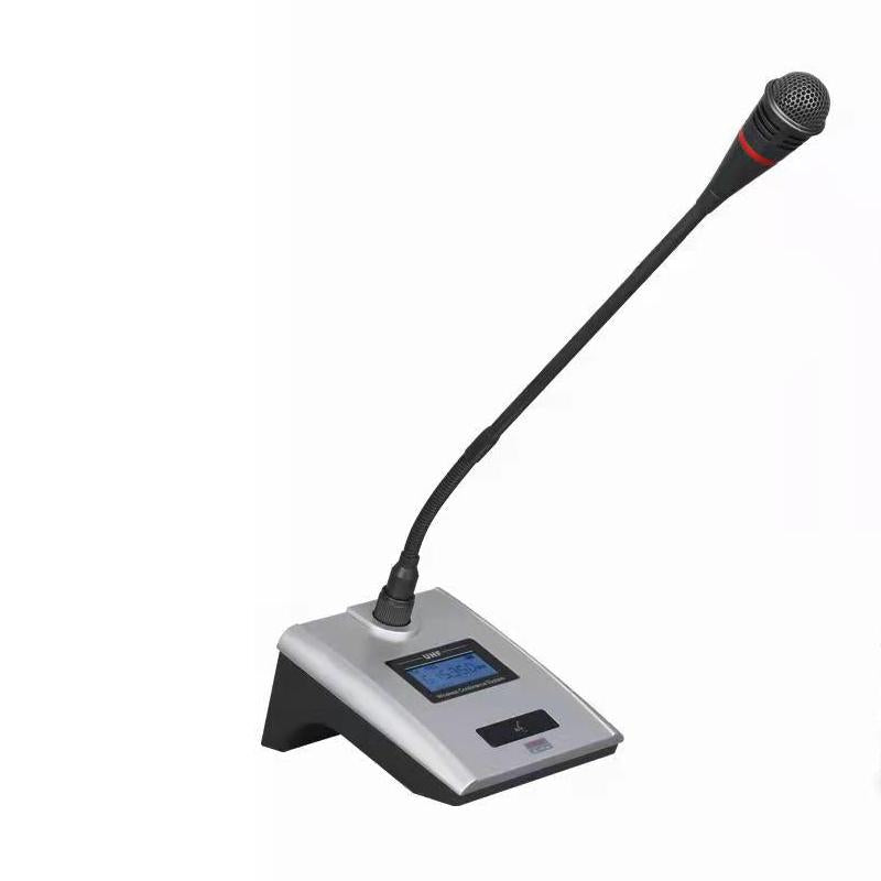 MiCWL SKM9200 4 Gooseneck Wireless Microphone System 4 Desktop Conference Meeting Room DJ Karaoke Sets - MiCWL Audio Inc