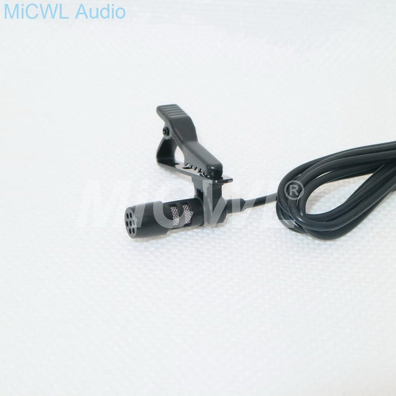 Omni-directional Lavalier Lapel Microphone Collar Clip Tie Condenser Conference  For Sennheiser Shure AKG Audio Technica