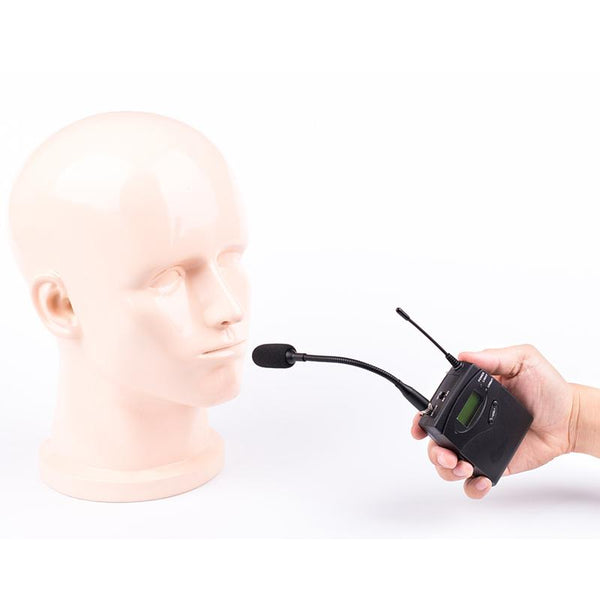 Portable Interview Music Instrument Cardioid Microphone For Shure ULX SLX GLX QLX AD BodyPack Transmitter Gooseneck Mic