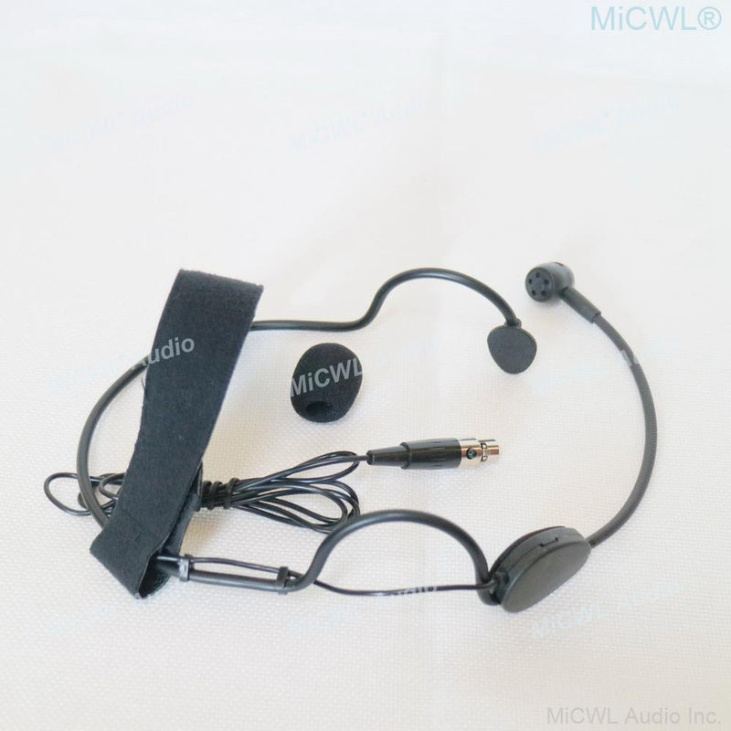 MiCWL Audio M3 HeadSet Microphone For Shure ULX SLX PGX 4Pin Sennheiser G2 G3 G4 AKG 3Pin Wireless Head Wear Cardioid Microfone