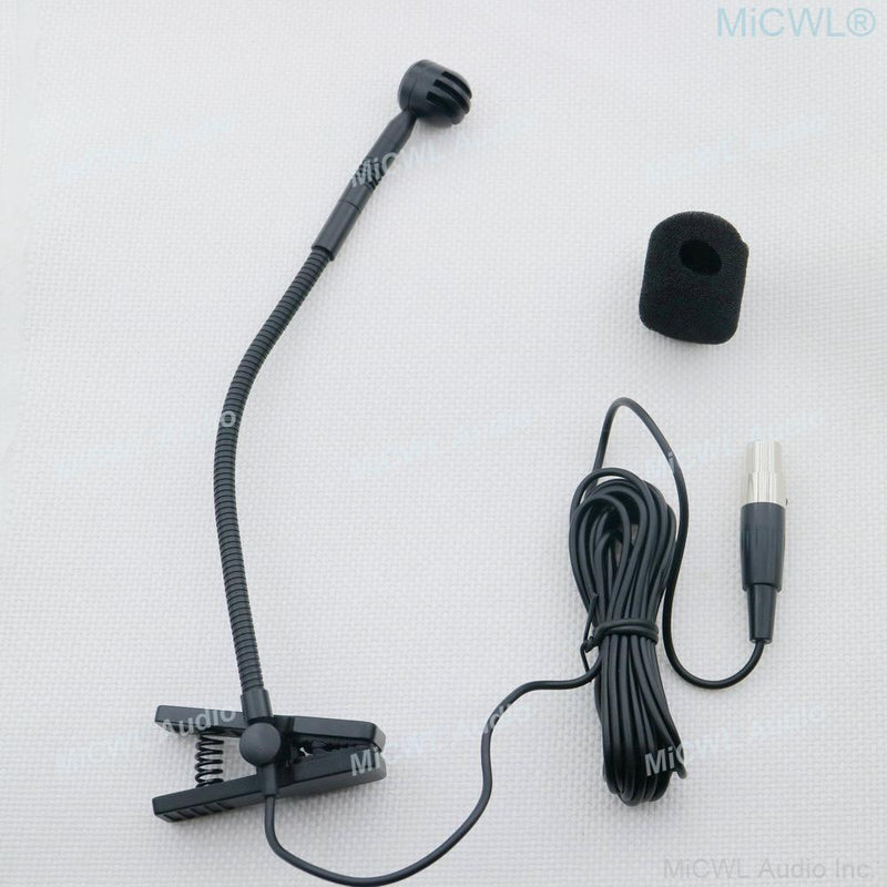 e908 Cardioid Music Instrument Gooseneck Microphone for Shure TA4F AKG Samson TA3F Wireless BeltPack Transmitter Mic Sets