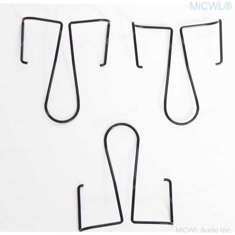 Replacement Belt Clip for Shure SLX PGX GTDAudio Wireless Bodypack Transmitter Clips 5pcs