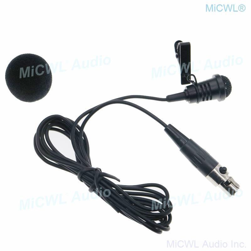 Good Quality ME4 Cardioid Tie Clips Lavalier Microphone for Shure AKG Samson Gemini Audio Wireless mini TA4F TA3F XLR