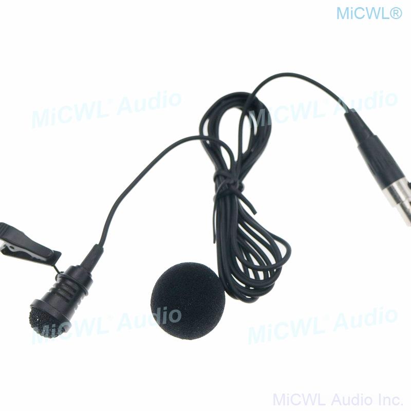 Good Quality ME4 Cardioid Tie Clips Lavalier Microphone for Shure AKG Samson Gemini Audio Wireless mini TA4F TA3F XLR