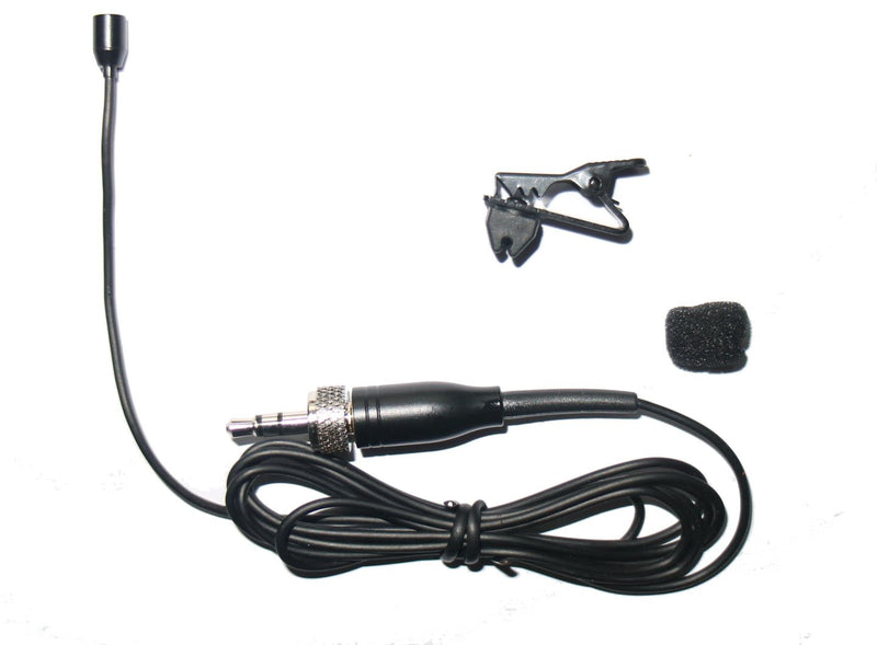 Professional WL185 Omnidirectional Lavalier Microphone for Sennheiser sk100 G1 G2 G3 G4 Wireless Black Color