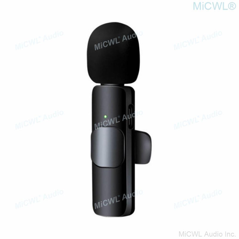 Mini Wireless Smartphone Live Video Recording Lavalier Microphone For iPhone Android Mobie Phone YouTube Facebook