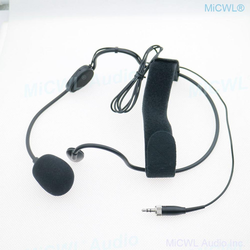 MiCWL ME3 Wireless Dynamic Head wear Microphone for Sennheiser ew100 ew300 ew500 MKE3 Headset System