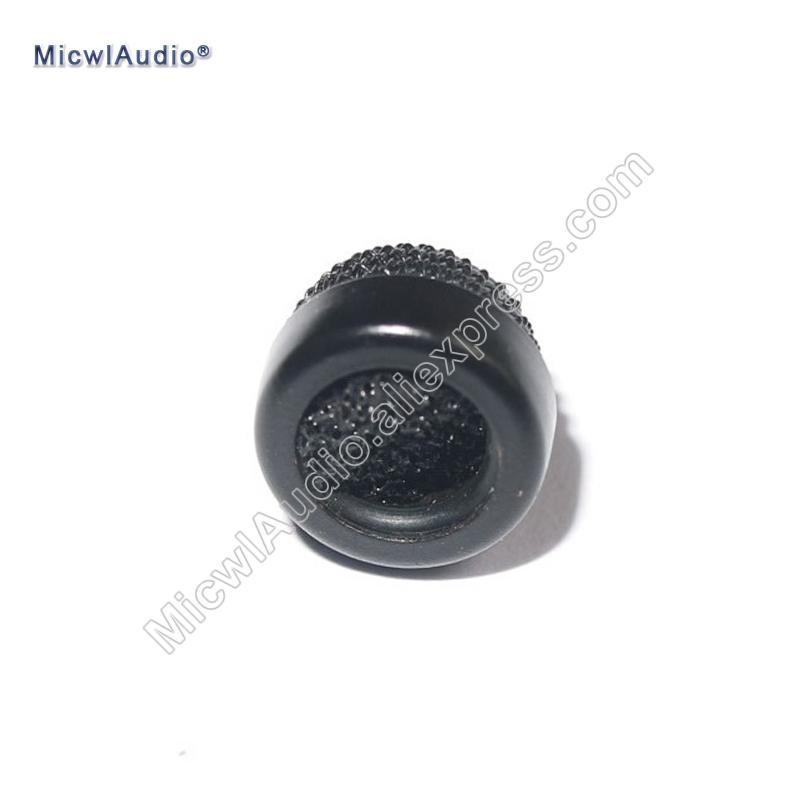 Wholesale Microphone Cap Lavalier Metallic Cover Foam Clip Lapel Wind Protection Windscreen for Sennheiser ME2 Shot