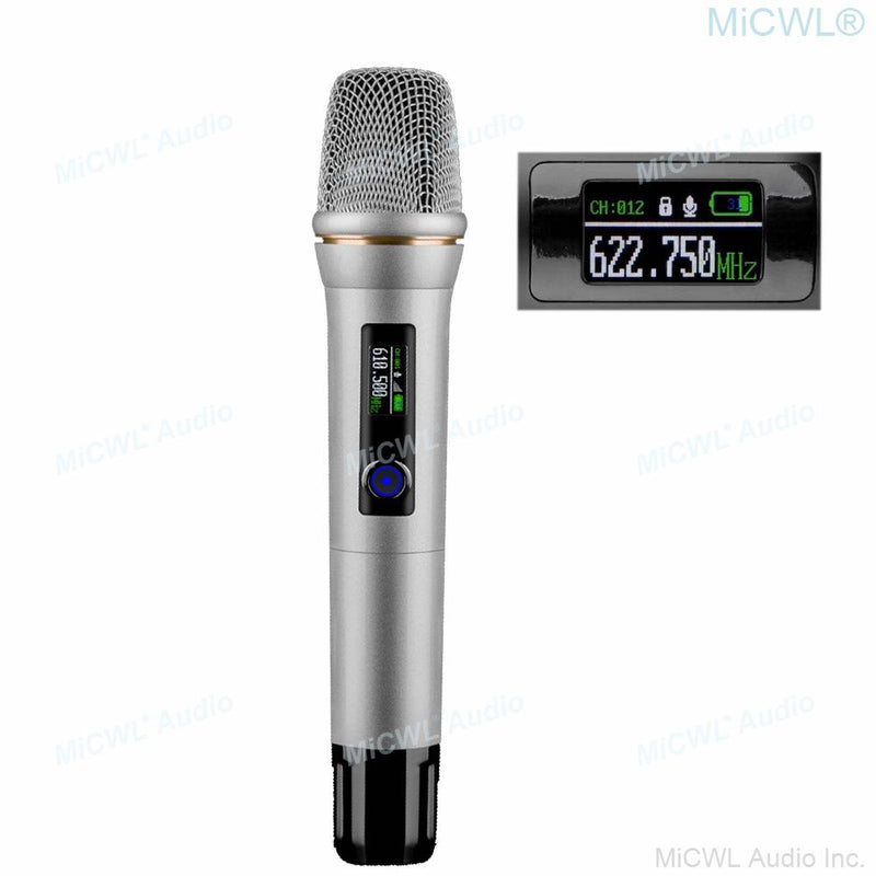 MiCWL 4 Antenna Large Range Digital Wireless Karaoke Microphones Microfone System 4 Handheld 4 Gooseneck Conference 4 Headset - MiCWL Audio Inc