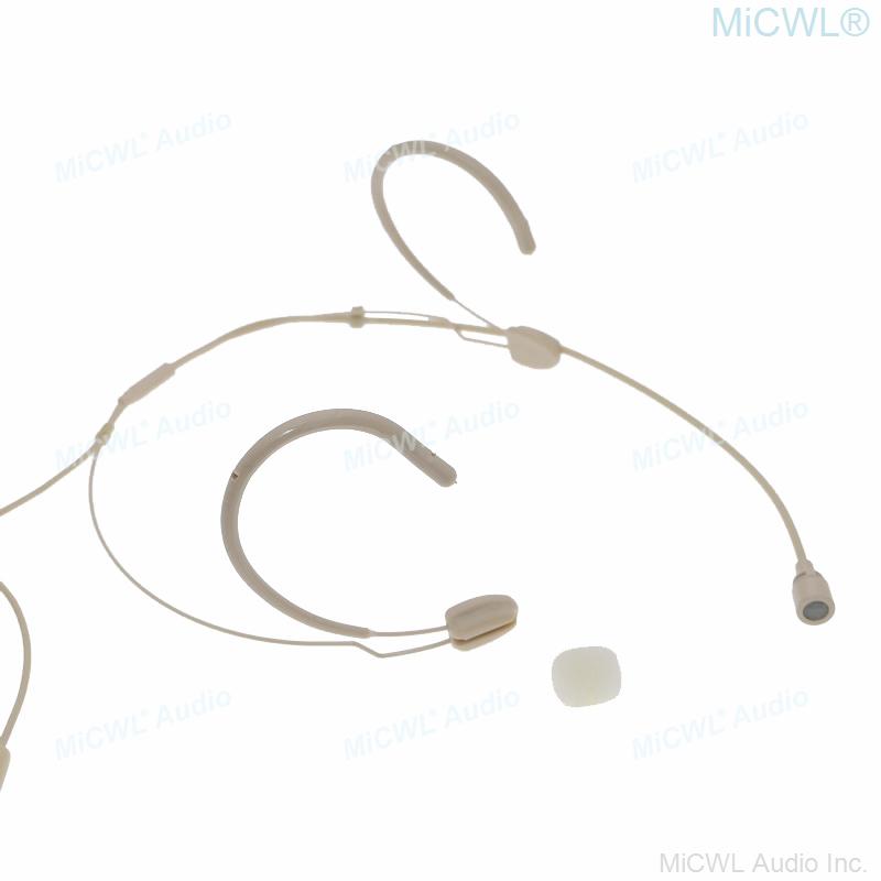 MiCWL M20 New Updated Version Cardioid Headset Microphone For Shure Wireless BeltPack Transmitter XLR 4Pin Mini Connector