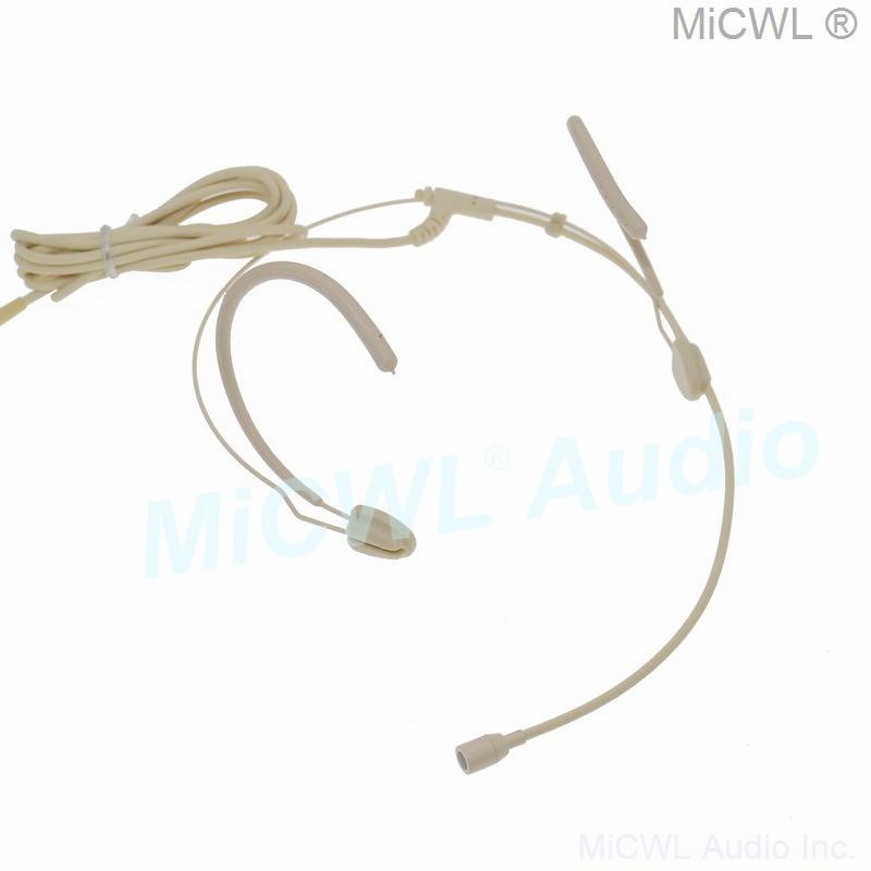 MiCWL C800 Headset Pro Microphone For AKG Samson Gemini Wireless BeltPack Mini XLR 3Pin TA3F Omnidirectional Mic