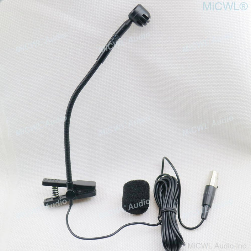 e908 Cardioid Music Instrument Gooseneck Microphone for Shure TA4F AKG Samson TA3F Wireless BeltPack Transmitter Mic Sets