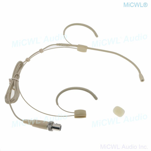 Brand New Omni Head Hook Headset Microphone For MiPro Wireless XLR 4Pin Mini Lock MiCWL A62 Free Shipping