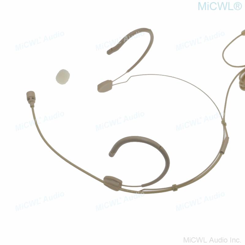 MiCWL M20 New Updated Version Cardioid Headset Microphone For Shure Wireless BeltPack Transmitter XLR 4Pin Mini Connector