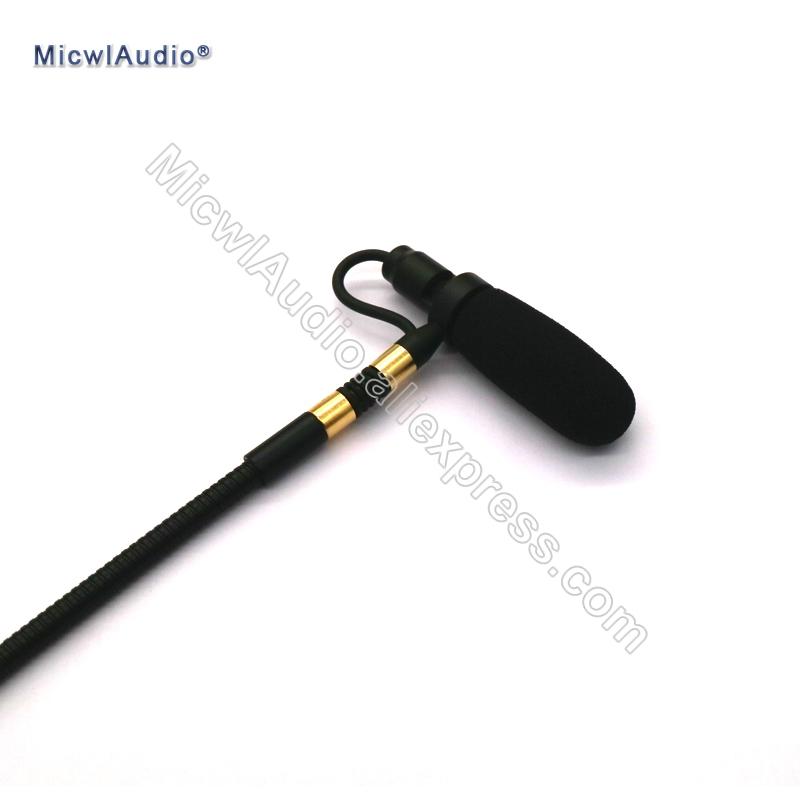 Saxophone Violin Trumpet Instrument Big Musical Condenser Microphone 4Pin Connector For Audio Technica Wireless System - MiCWL Audio Inc