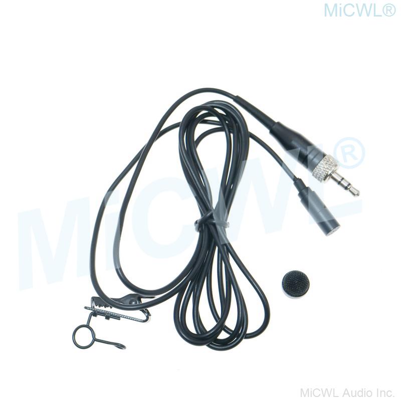 Professional ME2 Clip-On Lavalier Microphone For Sennheiser XSW AVX EW500 EW100 G3 G4 Audio Video Sound System Metal Wind Shield