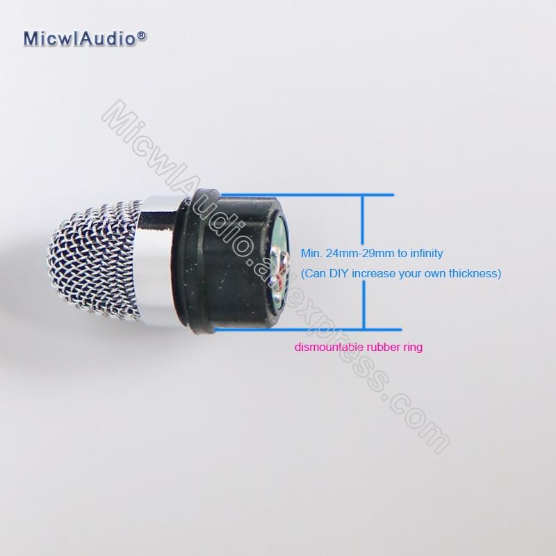 Metal Capsule Cardioid Condenser TL39 Microphone Core for Recording Singing Vocal capsule Cartridge Clear Sound