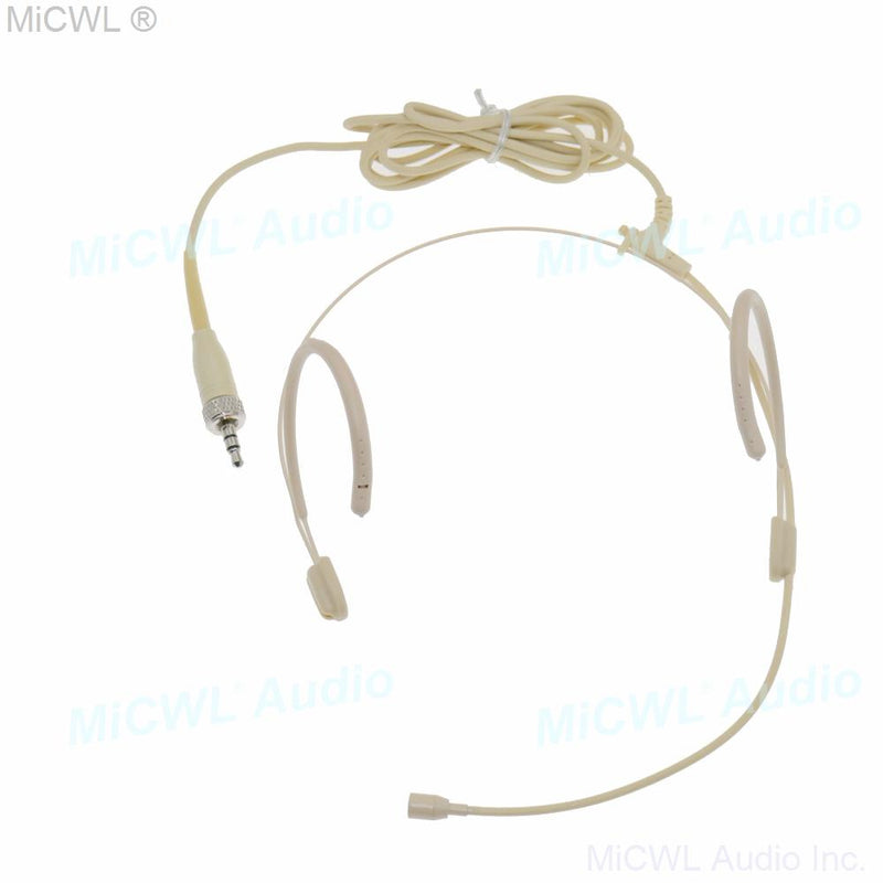 Left right Wearing Headset Microphone For Sennheiser EM100 G3 G4 G5 Wireless BeltPack Mike Audio System