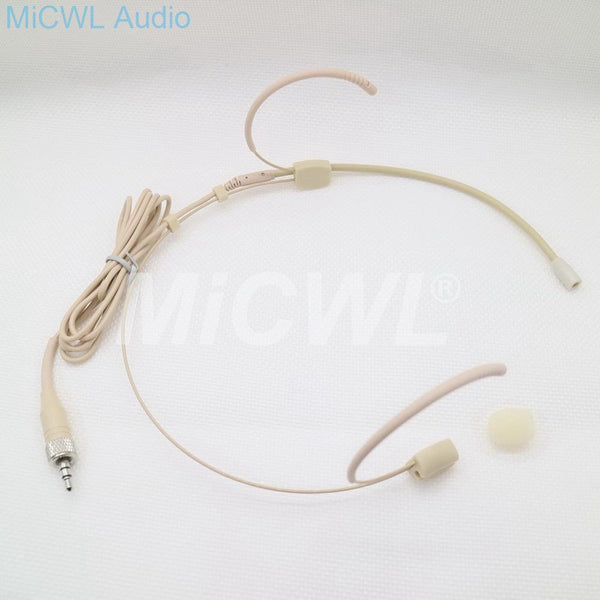 High-Quality Condenser Dual Hook Headset Microphone Omni-directional Headset Microphone For Sennheiser