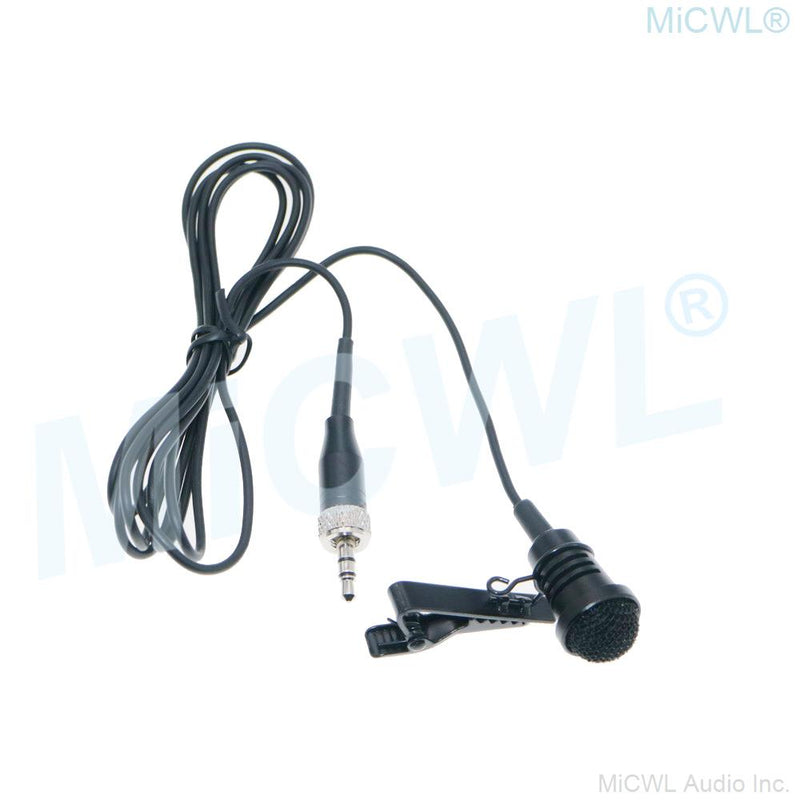 Lavalier Lapel Cardioid Audio Microphone for Sennheiser ew100 ew300 ew500 G1 G2 G3 G4 Wireless Tie Clips Mics 2m wire