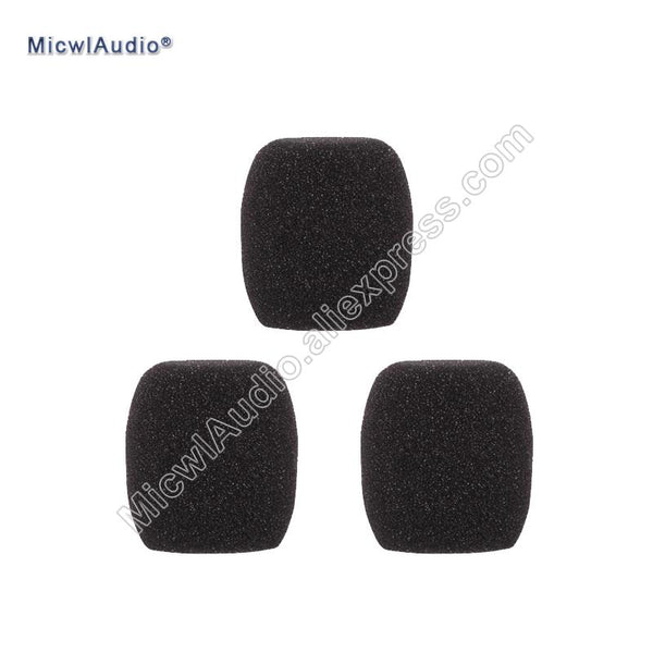 3pcs Windscreen Sponge Tight Foam Cover for Shure E845 E835 SM57 58 Beta57 Beta58 Wired Wireless Handheld Microphone