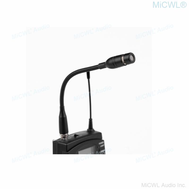 Portable Gooseneck Interview Microphone Music Instrument Cardioid Mic with TA3F TA4F mini 3.5mm Jack Connector