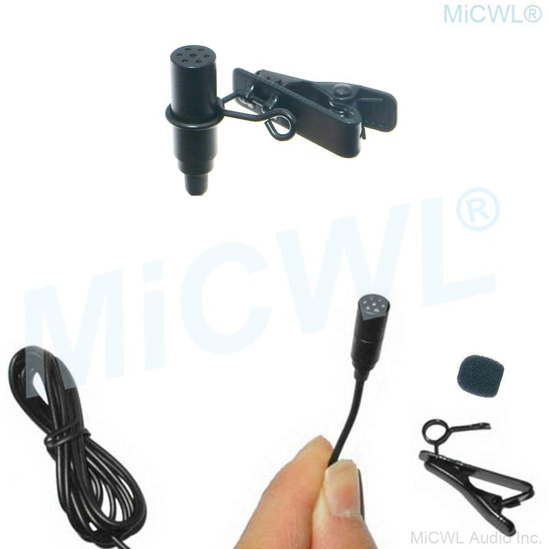 New Lavalier Lapel MK2 Microphone For Sennheiser G2 G3 G4 Wireless BeltPack Transmitter with Tie Clips