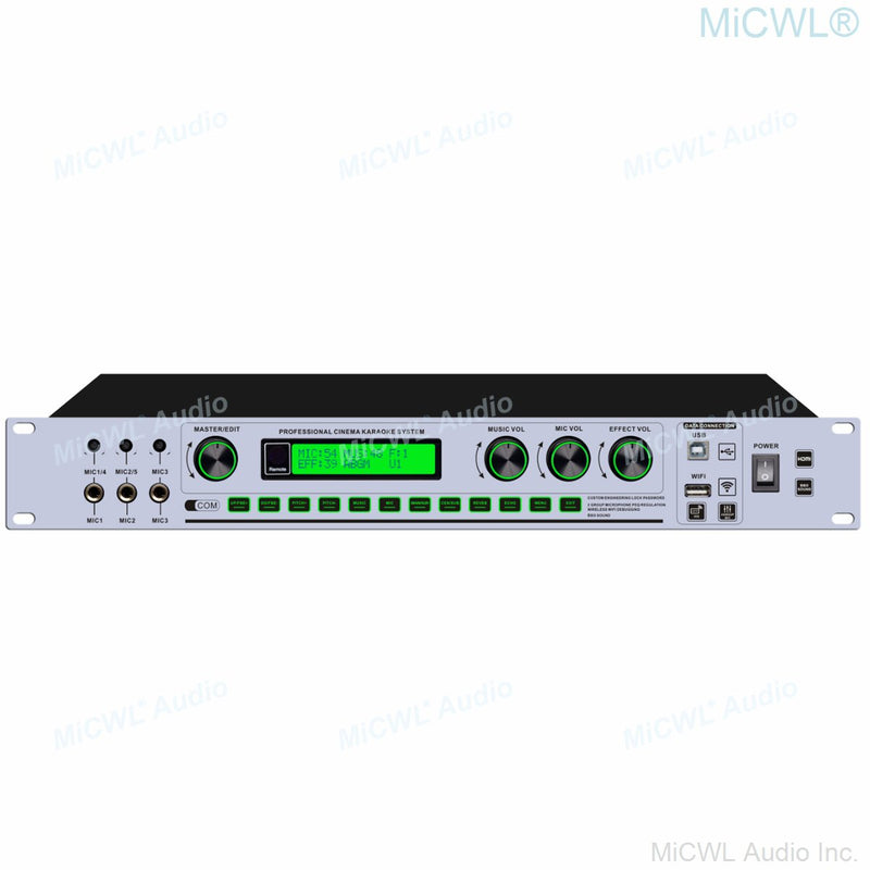 High-End KX600 Digital Decoder HDMI 3 Input 1 Output Studio Effector KX200 Upgrades WiFi PC Software 5.1 Decoding Processor