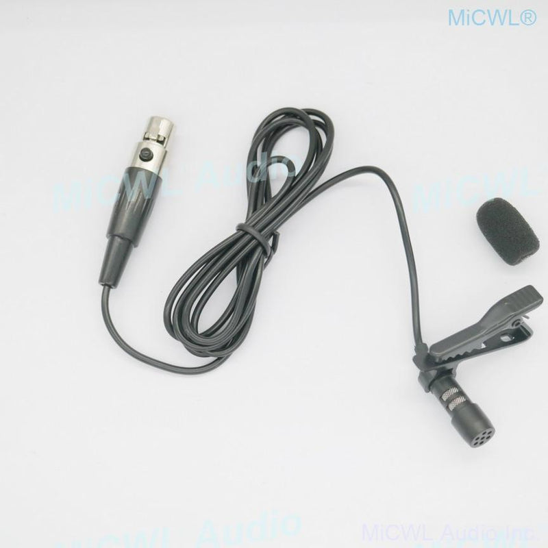 Black B787 Omnidirectional Uni-diectivity Tie Clips Lavalier Microphone For Shure SLX ULX PGX UT QLX GLX KCX Wireless BeltPack