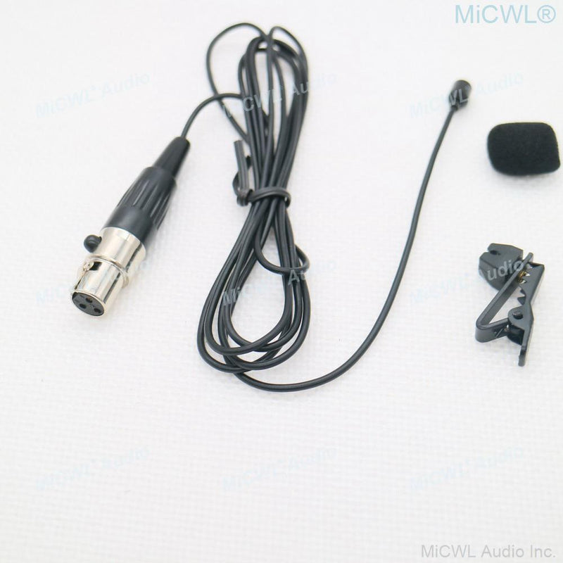 Micro Lavalier Lapel Tie Clip Recording Sing Top Quality Microphone For Sennheiser MiPro Shure TA4F 3Pin Audio-Technica 3.5m