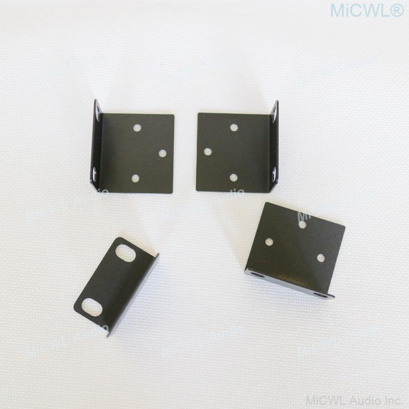 4 Pcs Strong Metal Rack Mount ear Mounting Jointing 16pcs Screw Cap For Frame Box 1U 19" Two Versions